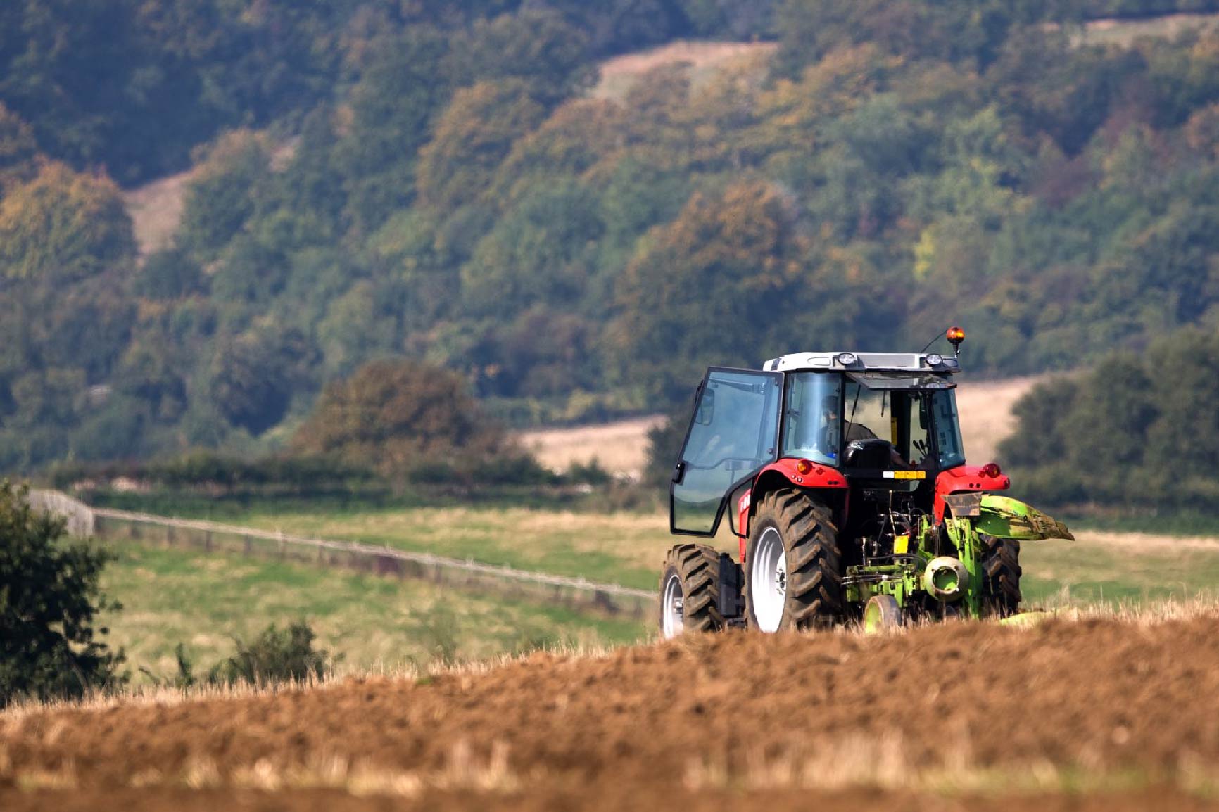 Irish farmland and agricultural landscape